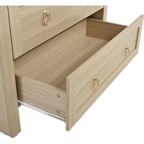 Armoire en style de bois travaillé à la main. Doubles tiroirs. Armoire vintage idéale pour les pièces à vivre et aux chambres. Meuble d’étagage.