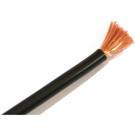 PVC-Aderleitung H07V-U 1,5 - 25 Meter, schwarz Kabel & Leitungen