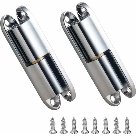 Charnière amovible en alliage de zinc, boîtier en acier inoxydable 304, lot de 2 (réf. 231-1). (1/5)