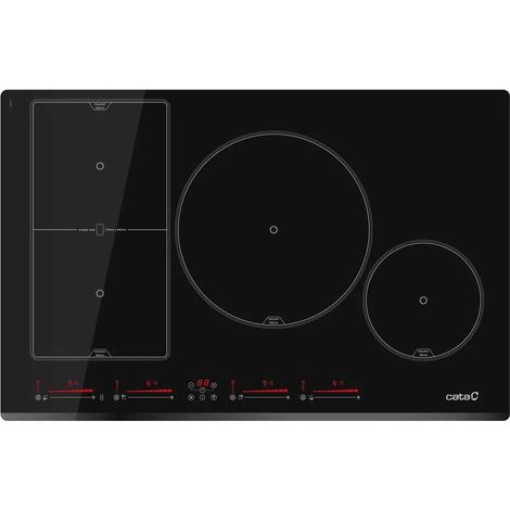 Piastra a induzione Cata insb 8021 bk 7200 W 80 cm (1/3)