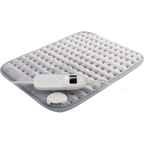 Almohadilla elect.vellon gris 100w 40x30cm 9niveles apagado automatico desmontable y lavable (1/4)