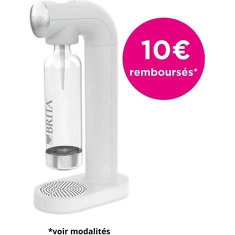 Machine a Soda Machine a soda BRITA - SodaONE Blanche - 1 Bouteille 1L et 1 Cylindre de CO2 inclus (1/5)