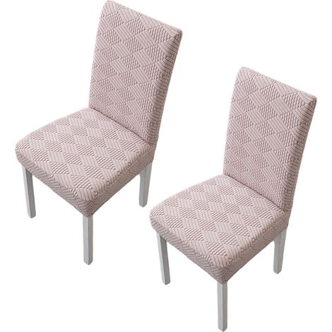 fundas para sillas, elásticas, de poliéster y elastano, lavables a máquina, para comedor, cocina y hotel. (1/5)