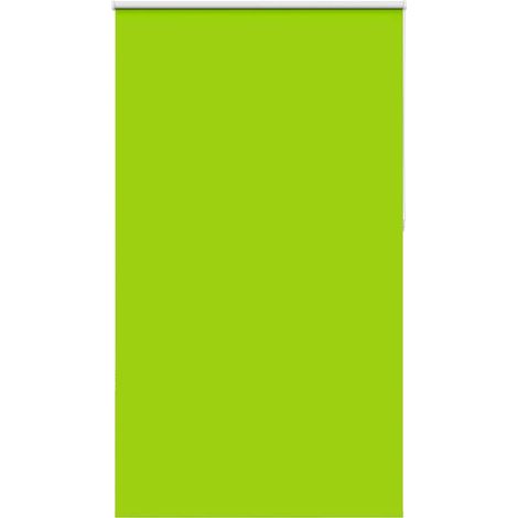 Verdunkelungsrollo Grün 125x210cm Stoffbreite 121,6cm Polyester vidaXL
