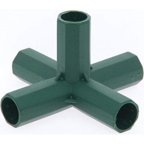 10pcs 16mm PVC Connector 5 Types Stable Bracket Heavy Duty Greenhouse Frame Construction Connector (1/5)