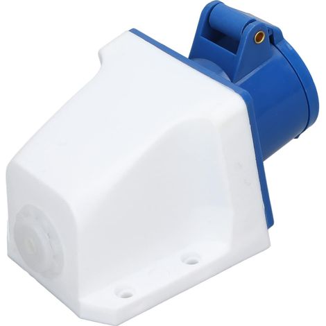 Fiche Industrielle, Connecteur Femelle 3 Broches 16A/32A CEE IP44 étanche pour Prévenir le Vieillissement des Connecteurs Industriels pour L'industrie Agricole 220‑380V(16A) (1/5)