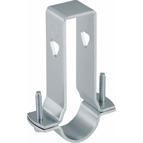 Soporte de tubo ajustable de 40 mm, acero galvanizado (Pluvia) (1/3)