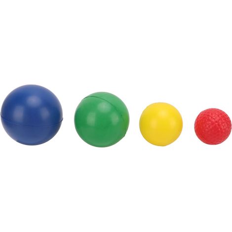 4 Balles de musculation pour les doigts - Exercice de force et rééducation de la main - Œuf anti-stress piano (1/5)
