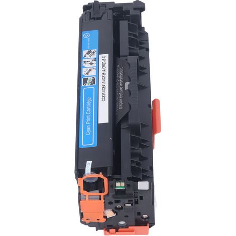 Cartouche de toner cyan 304A pour imprimante multifonction Color LaserJet CM2320. (1/5)