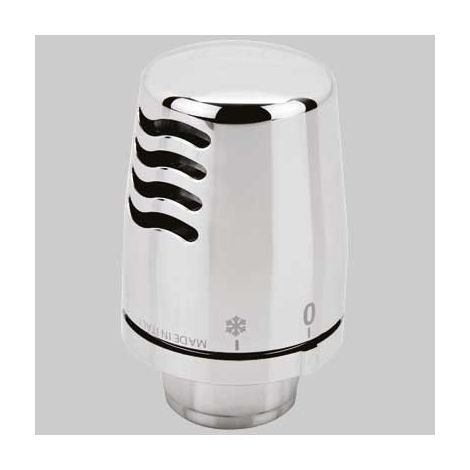 TESTA TERMOSTATICA CROMATA - M 28 x 1.5
