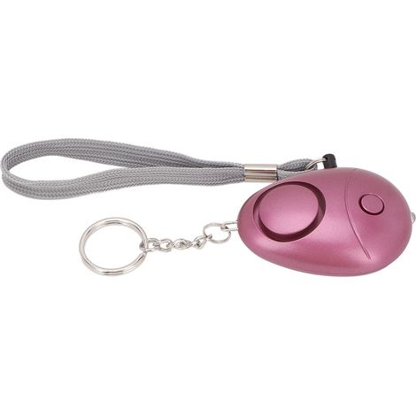 Alarme personnelle portable Safe Sound 130 dB avec voyants LED pour femmes, hommes, enfants et personnes âgées (violet). (1/5)