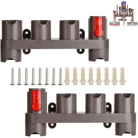 Supporto per accessori da parete, stazione di aggancio per montaggio a parete compatibile con gli accessori per aspirapolvere Dyson V7 V8 V10 V11 SV10 SV11