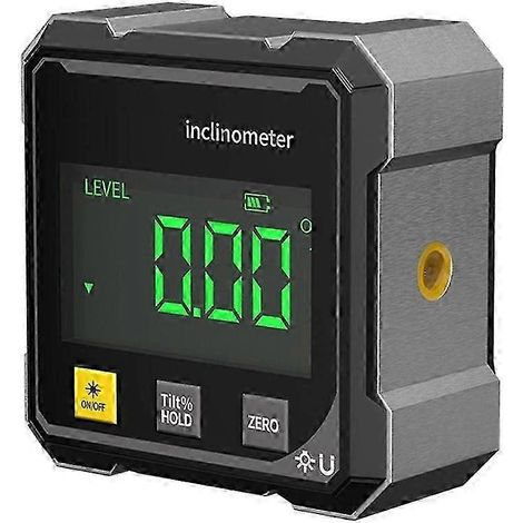 Rapporteur d'angle numérique magnétique avec jauge laser électronique, inclinomètre, niveau magnétique (1/5)