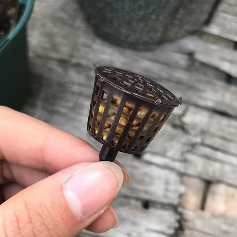 Lot de 100 paniers à engrais pour bonsaï de jardin, boîte à outils portable avec couvercle (1/5)