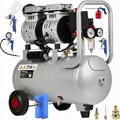 Compresseur sans huile Kraft&Dele 24 L 8 bar 230 V 1200 W 1440 tr/min (1/5)