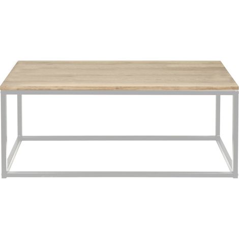 Banco iCub 140x40x45cm Blanco en madera maciza de pino acabado natural estilo nórdico Industrial Box Furniture (1/3)