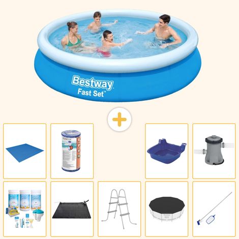 Bestway Bestway Fast Set Ronde - 366x76 cm - 10-pièces  S21385 (1/3)