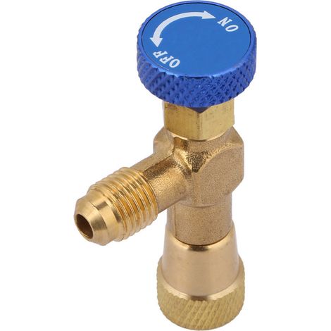 1/4'' Durchflussregelventil für Kältemittel-Füllschlauch R22 Durchflussregelventil (1/5)