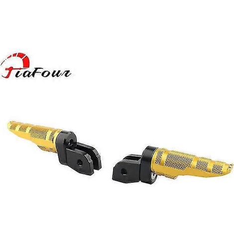 Für Scrambler 400/800/1100/Sport Multistrada 1200/S/Enduro 821/Dark/937/Plus Motorrad-Fußrasten vorne – Gold (1/5)