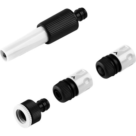 Arroseur avec un jeu de raccords 1/2", un adaptateur 3/4"-1/2" et 2 raccords rapides. (1/5)
