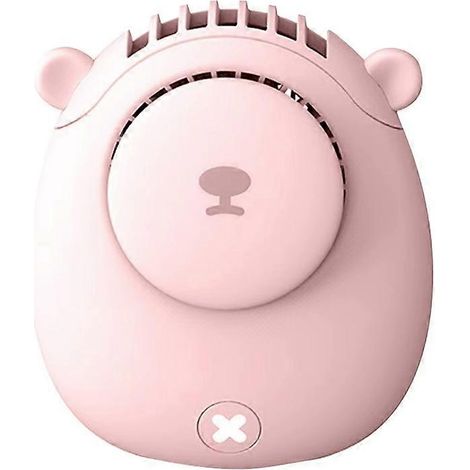 Mini ventilateur de cou portable Lazy Cooling, rechargeable par USB, batterie Li-Ion 1200 mAh, idéal pour le sport et les voyages en extérieur. (1/5)