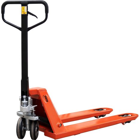 Schefer Gabelhubwagen AC-P Tragkraft 2500kg Lenkradmaterial Gummi Gabelrollenmaterial Nylon tandem (1/5)