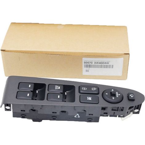 Die Teilenummer 935703W400 ist für den linken Hauptschalter des elektrischen Fensterhebers beim Kia Sport Modell 2011-2014 geeignet. (1/4)