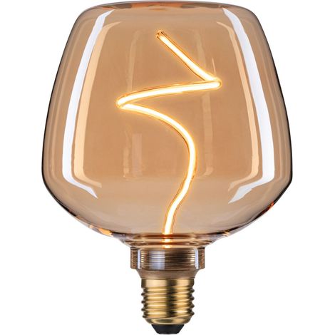 Paulmann LED-Leuchtmittel Floating Shine gold E27 4 W warmweiß dimmbar Lampenkolben