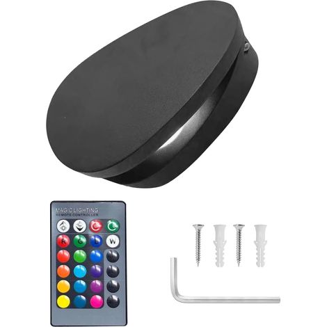 LED-Wandleuchte für Flur, Schlafzimmer (RGB mit (1/5)