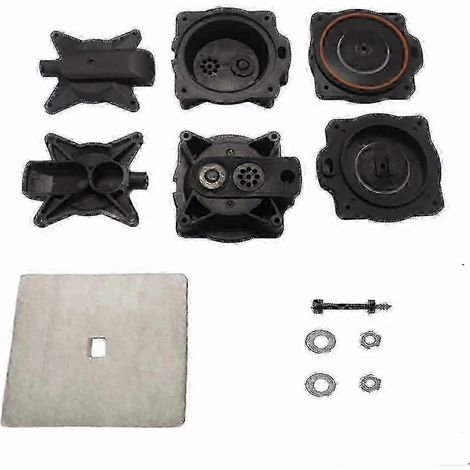 Kit de réparation de membrane compatible avec la pompe à air septique Hiblow HP-100 (1/5)