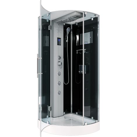 AcquaVapore D37-13L2 Dusche Dampfdusche Duschtempel Duschkabine 90x90 OHNE 2K Scheiben Versiegelung (1/5)