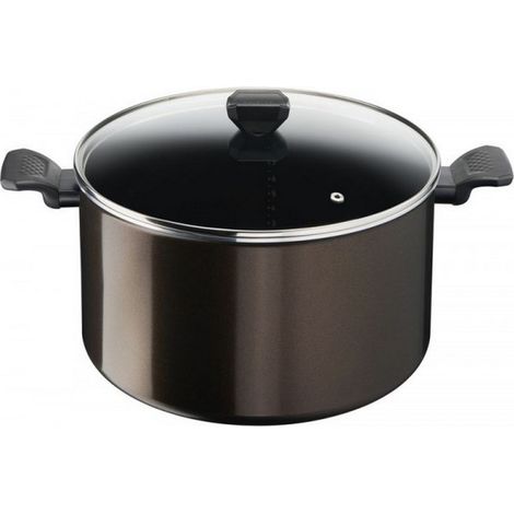 pentola in alluminio 30cm + coperchio in vetro - B5546902 - Tefal