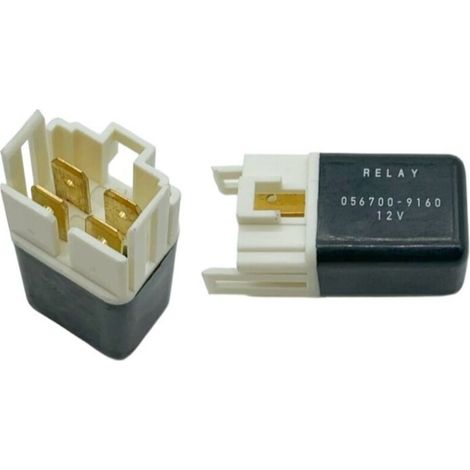 Relais de phare de ventilateur de climatisation de voiture d'excavatrice 12 V 4 broches 2 pièce(12V) (1/4)