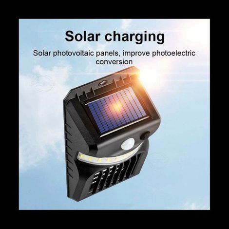Lampe Solaire Anti-Moustiques - Capteur De Mouvement - IP65 - Extérieur - Lot De 2 (1/5)