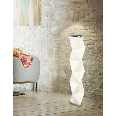 Lampadaire LED SUMA argent dimmable 3000K commande RL (1/5)