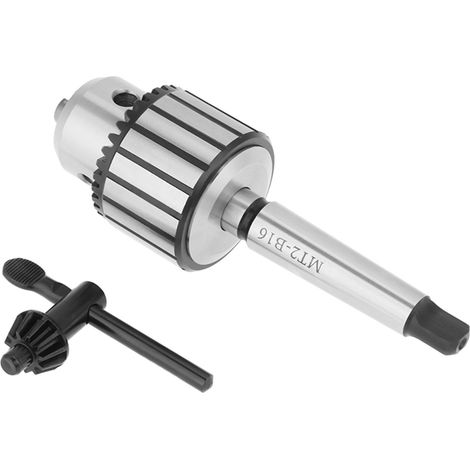 Mandrin à clé en acier carbure, capacité 1-13mm, cône MT2-B16, pour tour à métaux miniature (1/5)