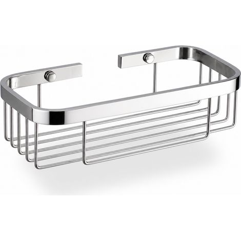 Étagère murale de douche en acier inoxydable 304 30 cm brillante (1/5)