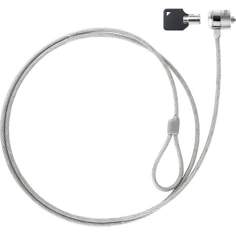 Câble de sécurité pour ordinateur portable avec clé (1/5)