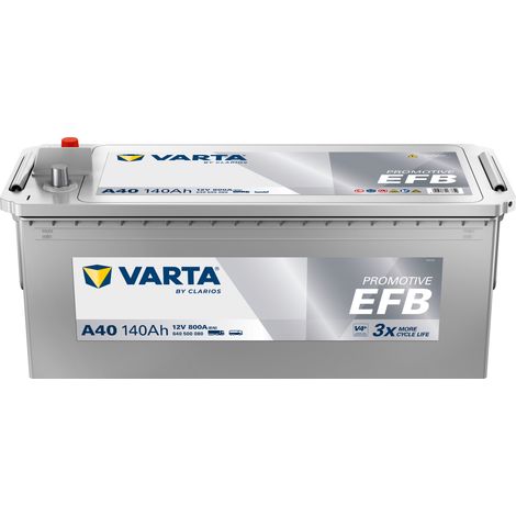 Batterie Poids-Lourd VARTA ProMotive EFB A40 - 12V 140Ah 800A (1/2)