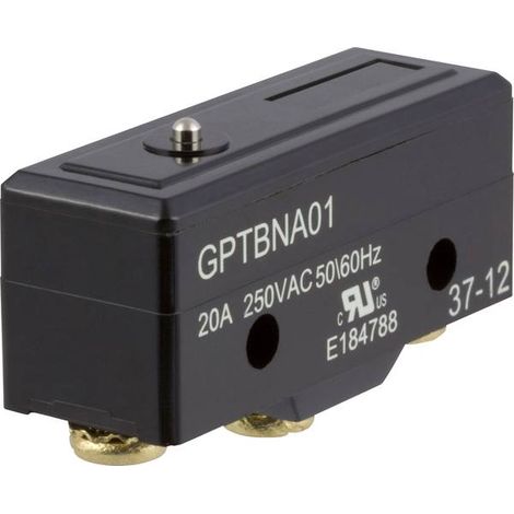 ZF GPTBNA01 Microinterruttore GPTBNA01 250 V/AC 20 A 1 x On / (On) Momentaneo 1 pz.