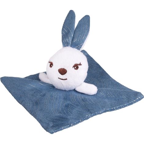 Lapin Medy bleu taille 13 x 19.5 cm Jouet pour chat - Flamingo