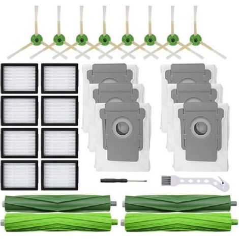 Kit pour Irobot Roomba I7 I7+ I3 I4 I6 I8+ J7+ E5 E6 E7 Robot aspirapolvere (1/4)