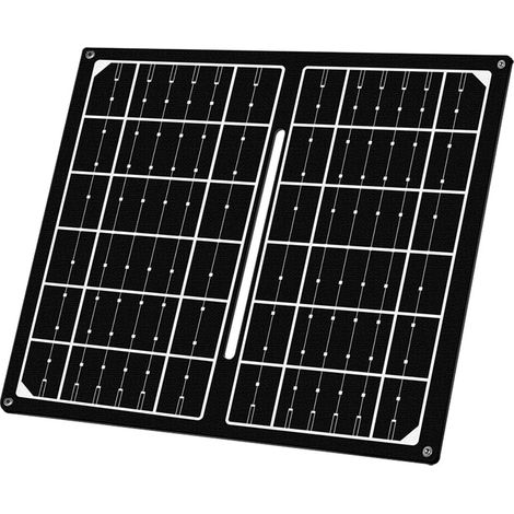 Logilink PA0339 Falt-Solarpanel schwarz 7W (1/4)