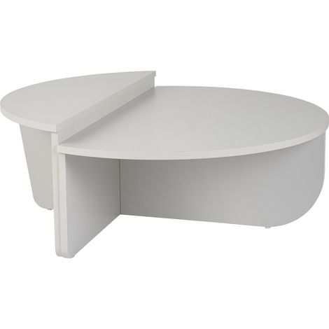Tavolino in legno "Orion" 90 x 60 x 30 cm - Grigio (1/5)