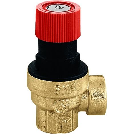 VALVOLA DI SICUREZZA ORDINARIA NON OMOLOGATA 1/2 - 1,5 BAR   CALEFFI SPA