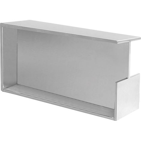 Asa Modelo Kube Horizontal Ref.I-4258 150X50 Para 35 mm Inox Mate (1/3)