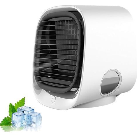 Condizionatore d'aria portatile Ulisem Mini, condizionatore d'aria 3 in 1 con ventilatore e raffrescatore d'aria, 3 velocità, mini condizionatore d'aria silenzioso per casa e ufficio - Fei Yu (1/5)