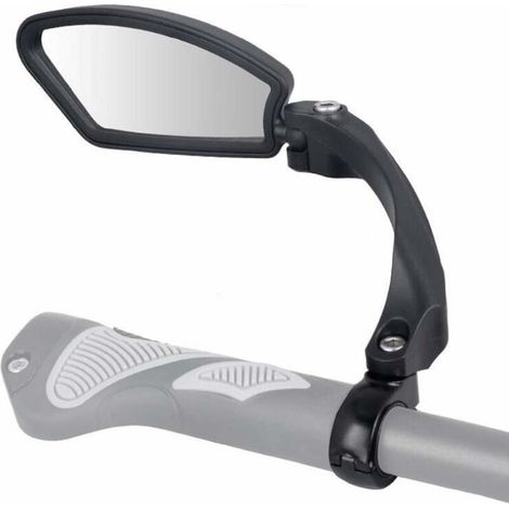 Rétroviseur de vélo réglable 360°, sécurité arrière, 1 pièce, gauche – DELKEVIC (1/5)