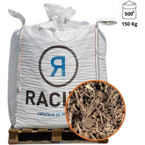 Structurant composteur, Big bag de 500 L - Aération et absorption de l'humidité - PRO40 (1/4)