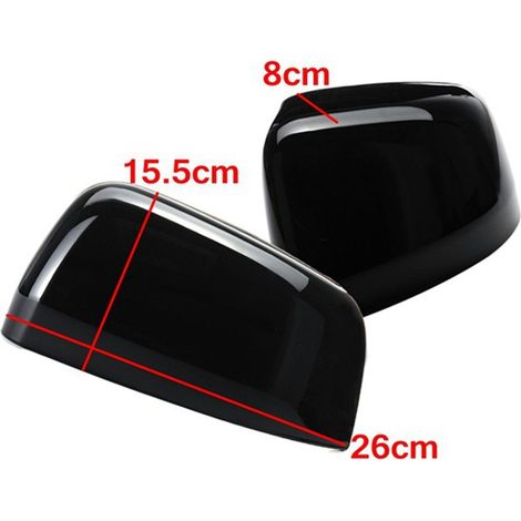 1 Paar Rückspiegelgehäuse, passend für Jeep Grand Cherokee und Dodge Durango (Baujahre 2011–2019) (1/4)